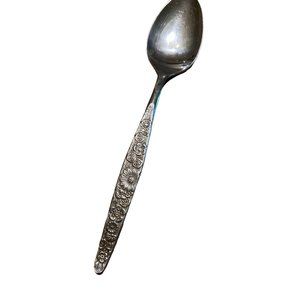 Vintage MCM UNF6 Stainless Unknown Manufacturer Silverware tableware teaspoon